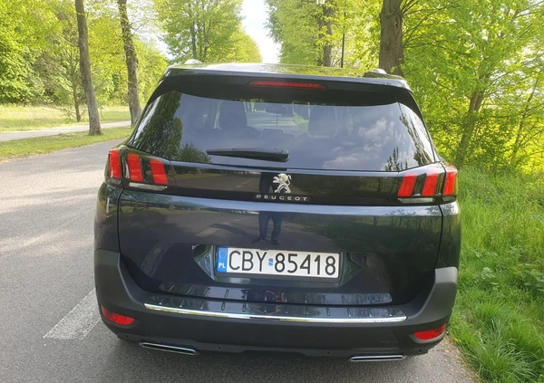 Peugeot 5008 cena 63000 przebieg: 68000, rok produkcji 2017 z Bydgoszcz małe 211